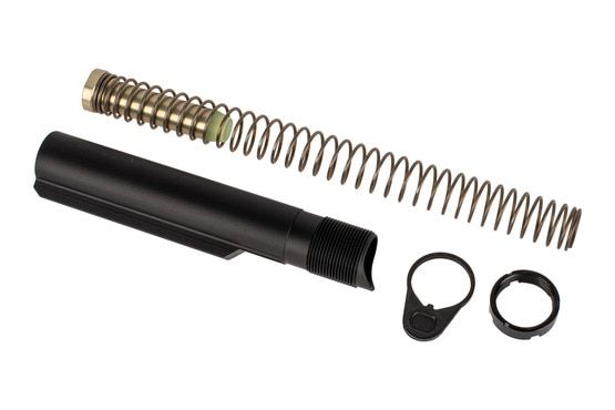 Aero Precision Enhanced Carbine buffer tube kit comes with an H1 buffer weight